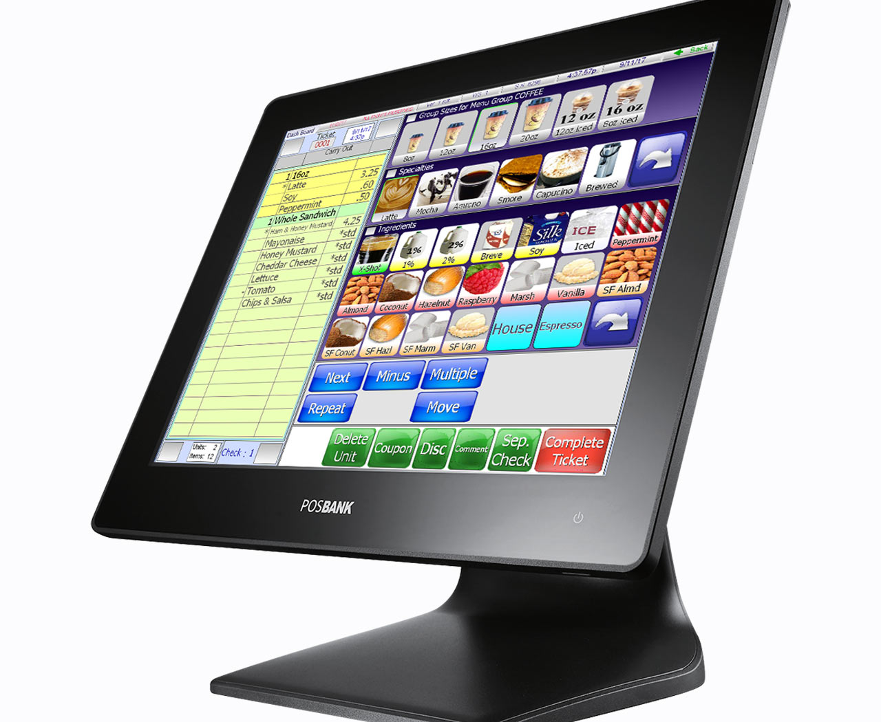 Menu Group in SelbySoft POS